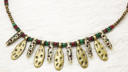 Boho Beaded Necklace