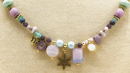 Boho Chic Beaded Winter Necklace