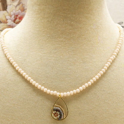 Handwired Flower Necklace
