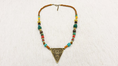 Boho Beaded Necklace