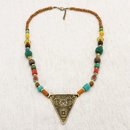 Boho Beaded Necklace