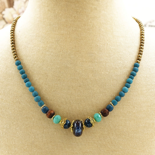 Ethnic Beaded Necklace