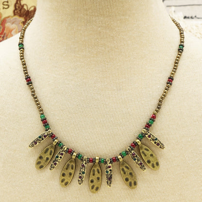 Boho Beaded Necklace