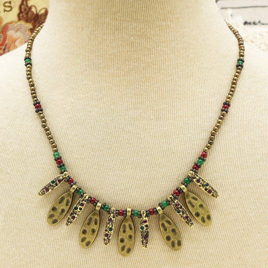Boho Beaded Necklace