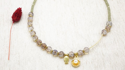Beaded Shell Necklace