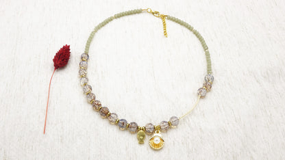 Beaded Shell Necklace