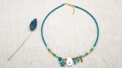 Beaded Ocean Necklace