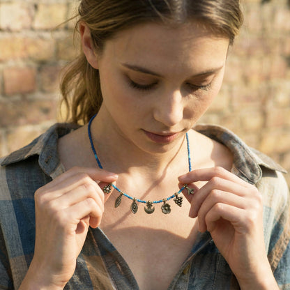 Minimalist Summer Necklace - Verna Artisan Works