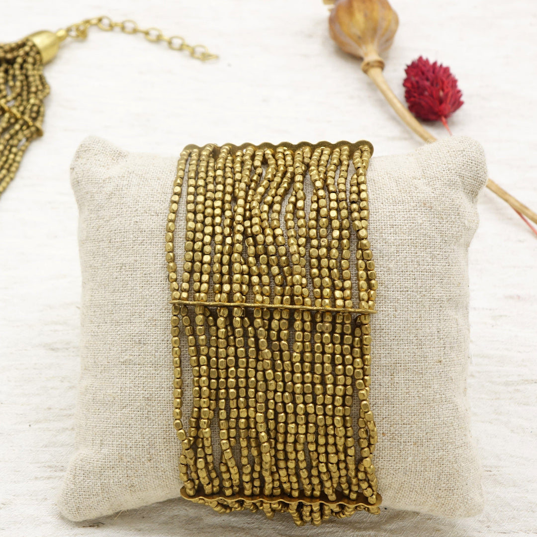 Cuff Handwoven Beaded Bracelet