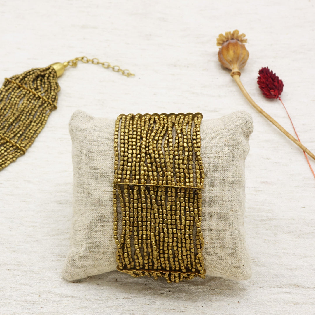 Cuff Handwoven Beaded Bracelet