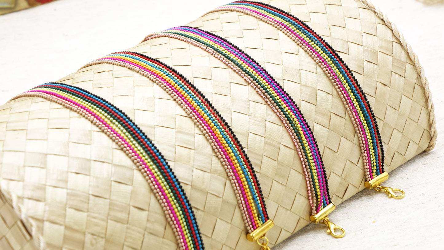 Colourful Rainbow Chain Bracelet