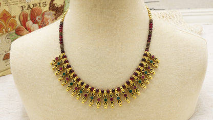 Christmas Holly Necklace