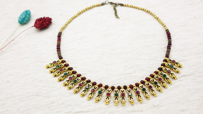 Christmas Holly Necklace