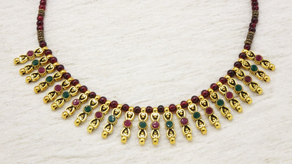 Christmas Holly Necklace
