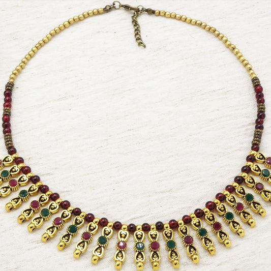 Christmas Holly Necklace