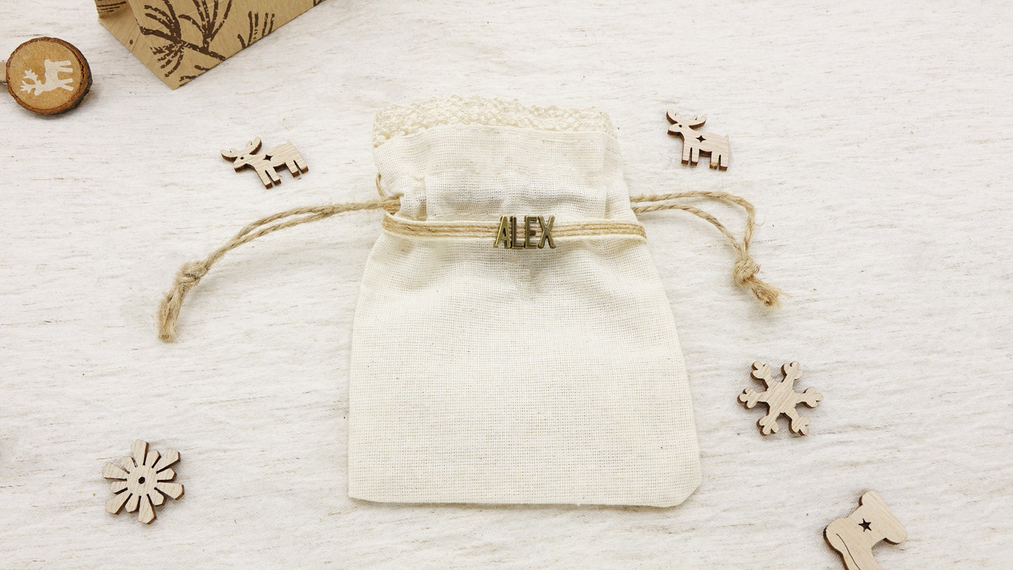 Jewellery Cotton Lace Pouch