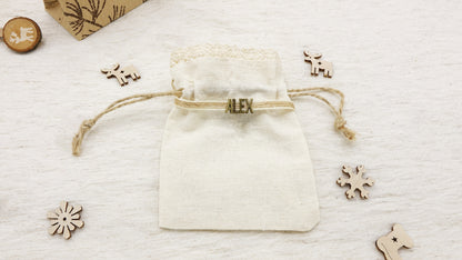 Jewellery Cotton Lace Pouch