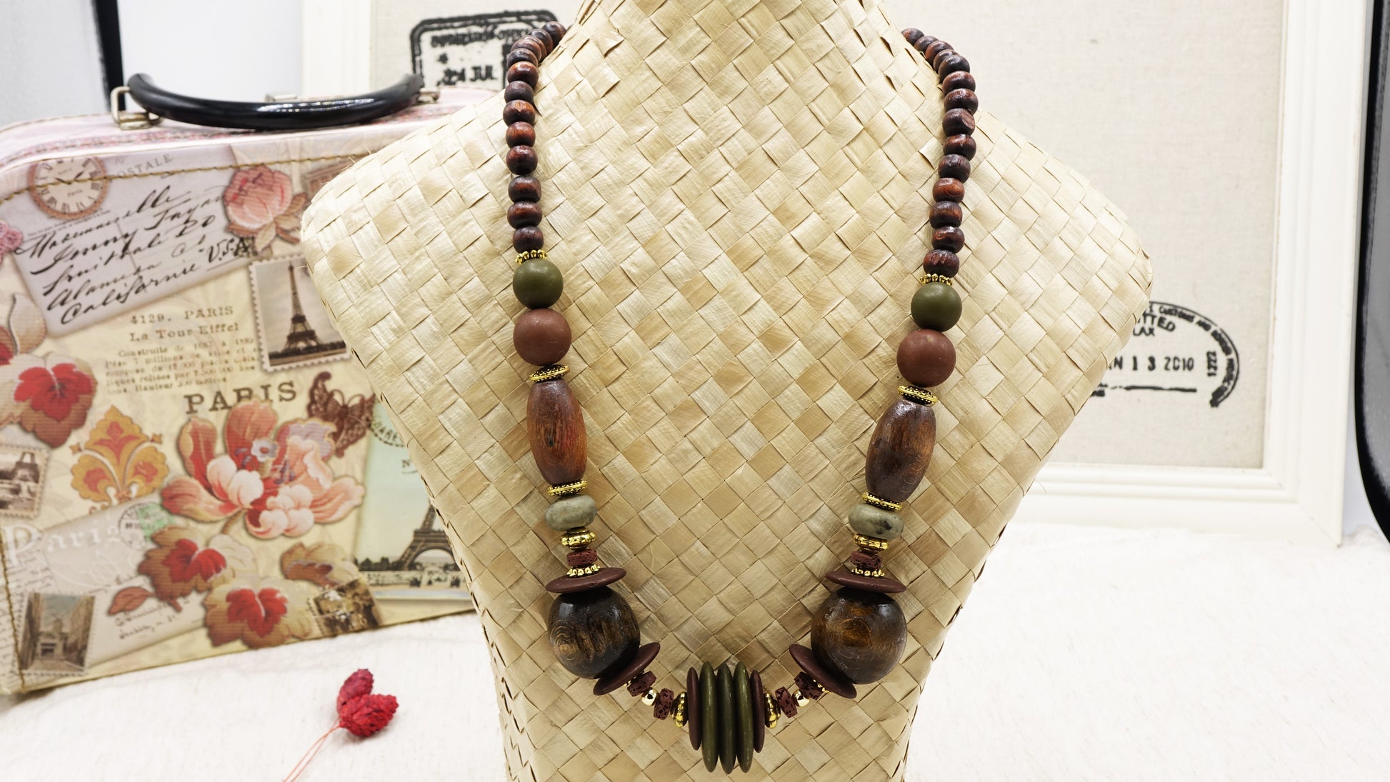 Wooden Chunky Necklace