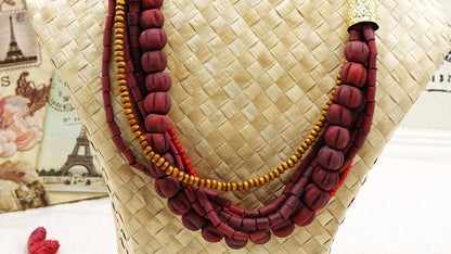 Chunky Beaded Necklace