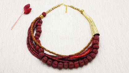 Chunky Beaded Necklace