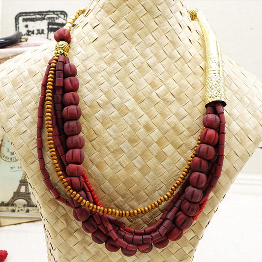 Chunky Beaded Necklace