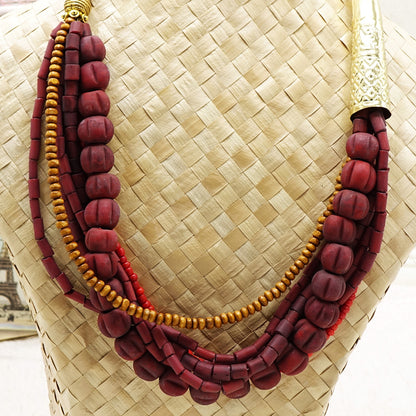 Chunky Beaded Necklace