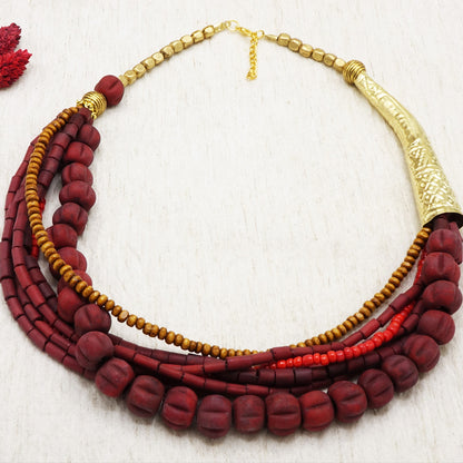Chunky Beaded Necklace