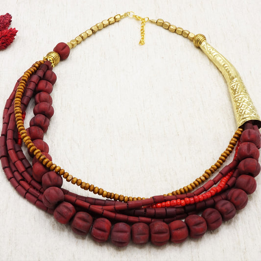 Chunky Beaded Necklace