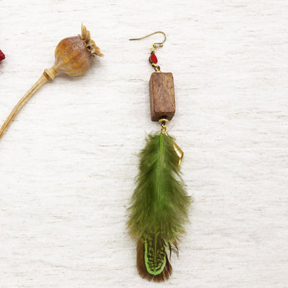 Boho Feather Earrings
