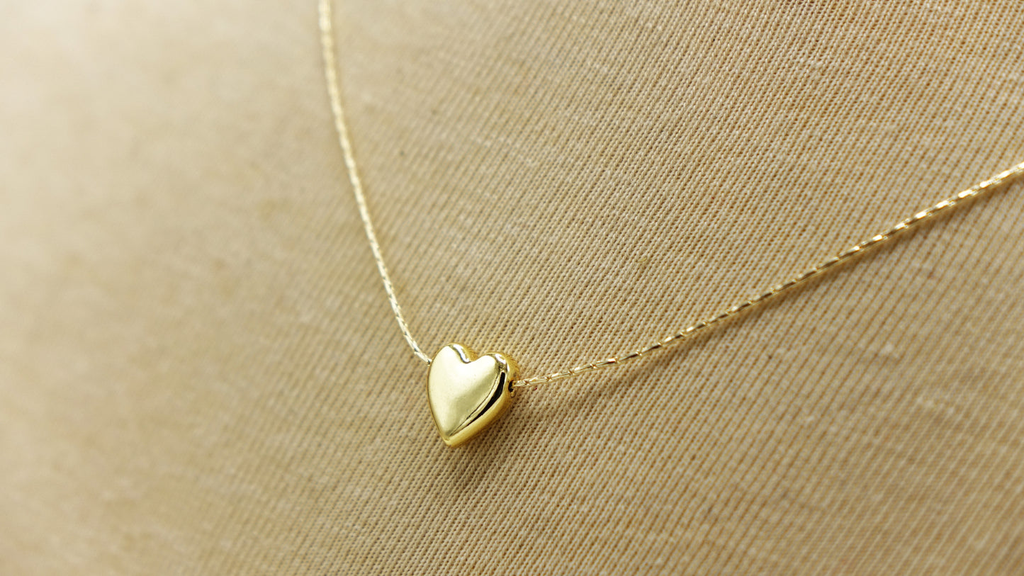 Glowing Affection Heart Necklace