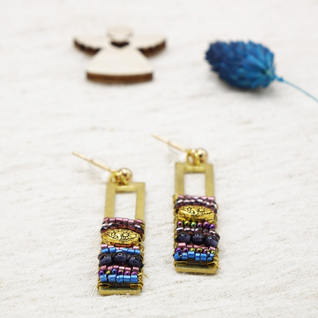Boho Handwired Earring
