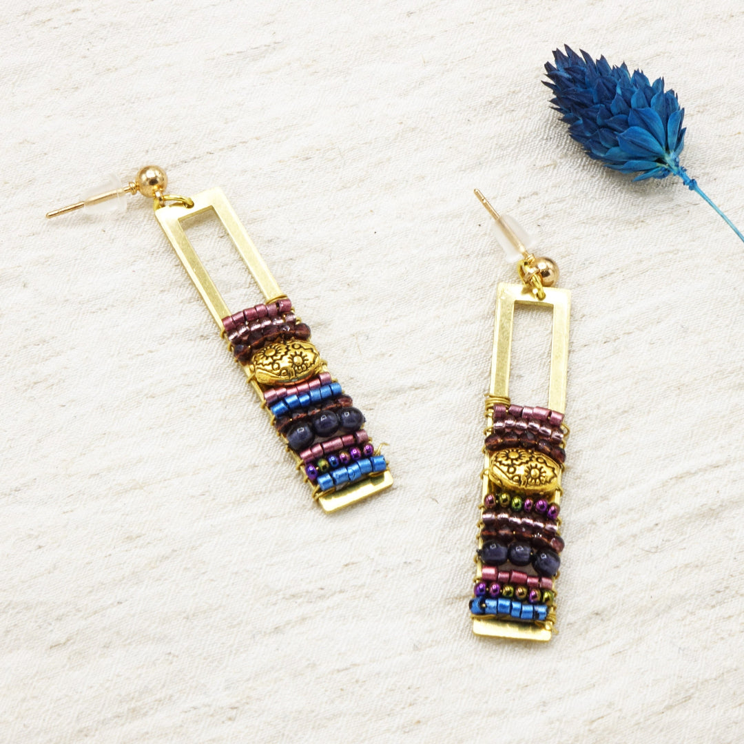 Boho Handwired Earring