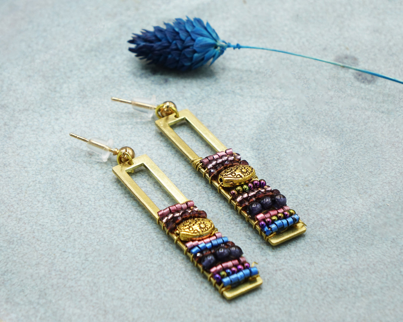 Boho Handwired Earring