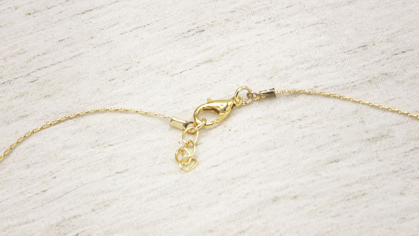 Boho Handwired Necklace - Citrus & Green - Verna Artisan Works