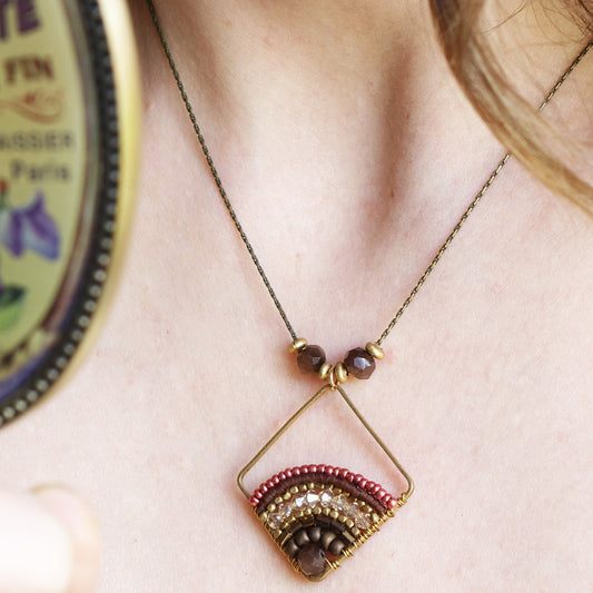 Wired Handwoven Necklace