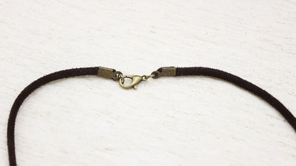 Long Beaded Feather Necklace