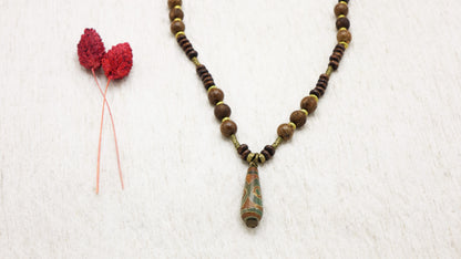 Beaded Long Necklace