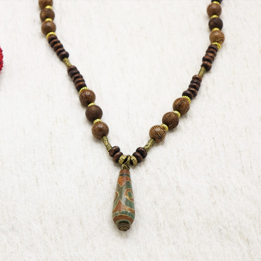 Beaded Long Necklace