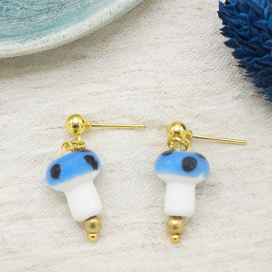 Mushroom Earrings