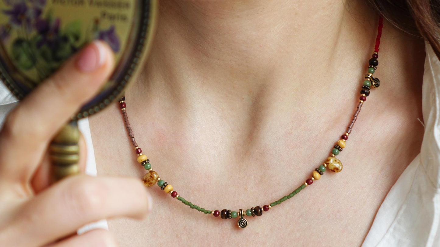 Koru Spiral New Begining Necklace - Verna Artisan Works