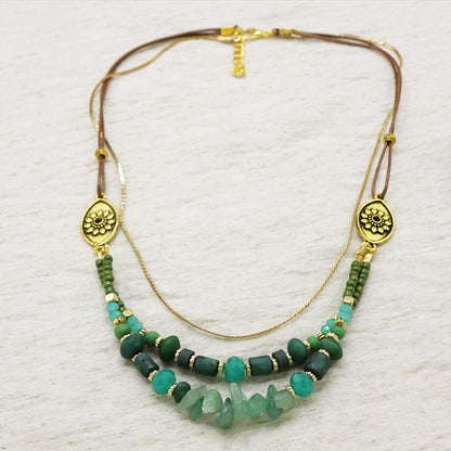 Jade Beaded Necklace