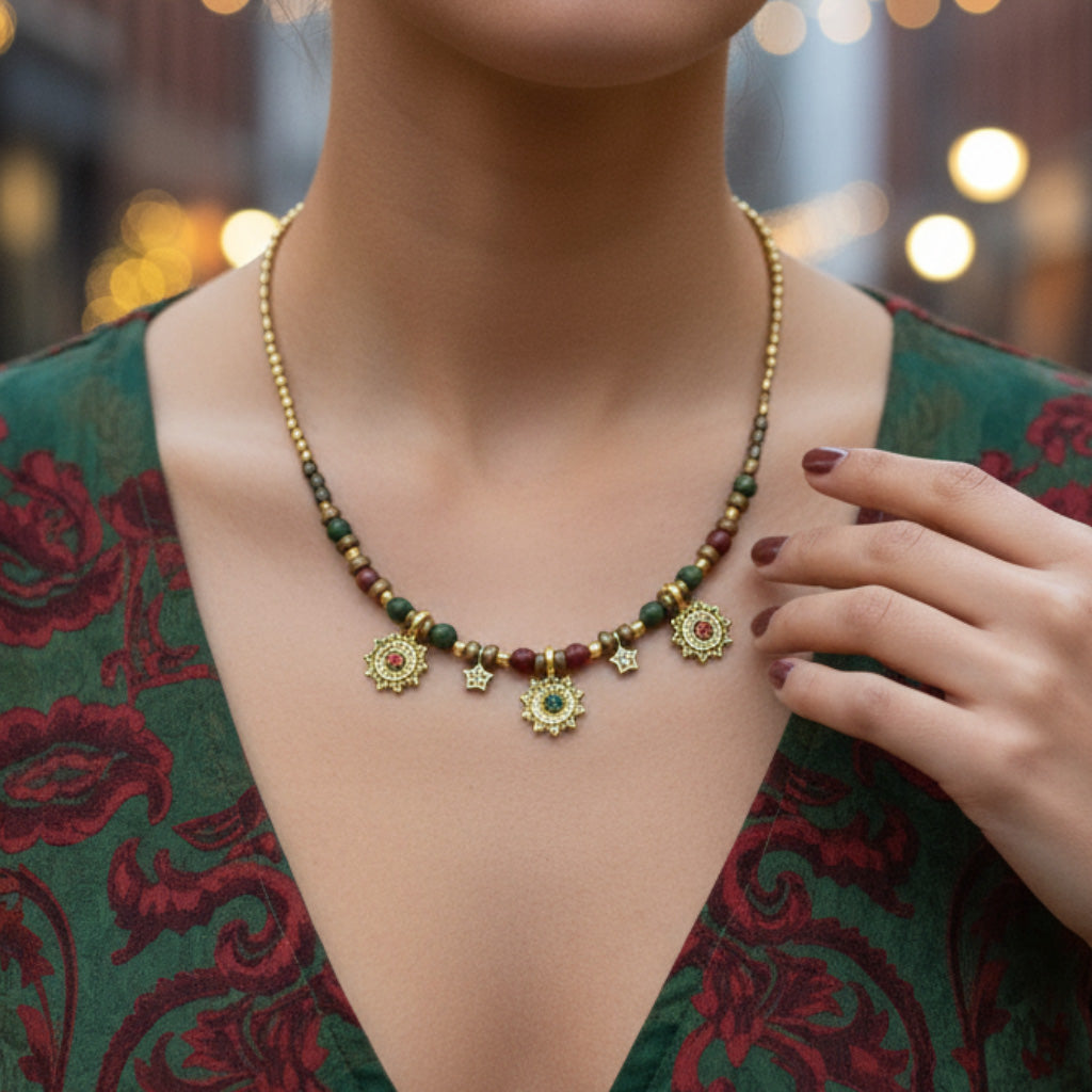Boho Chic Star Necklace
