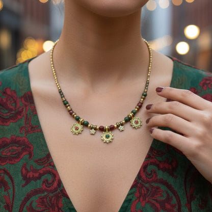 Boho Chic Star Necklace