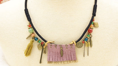 Boho Chic Tassel Necklace