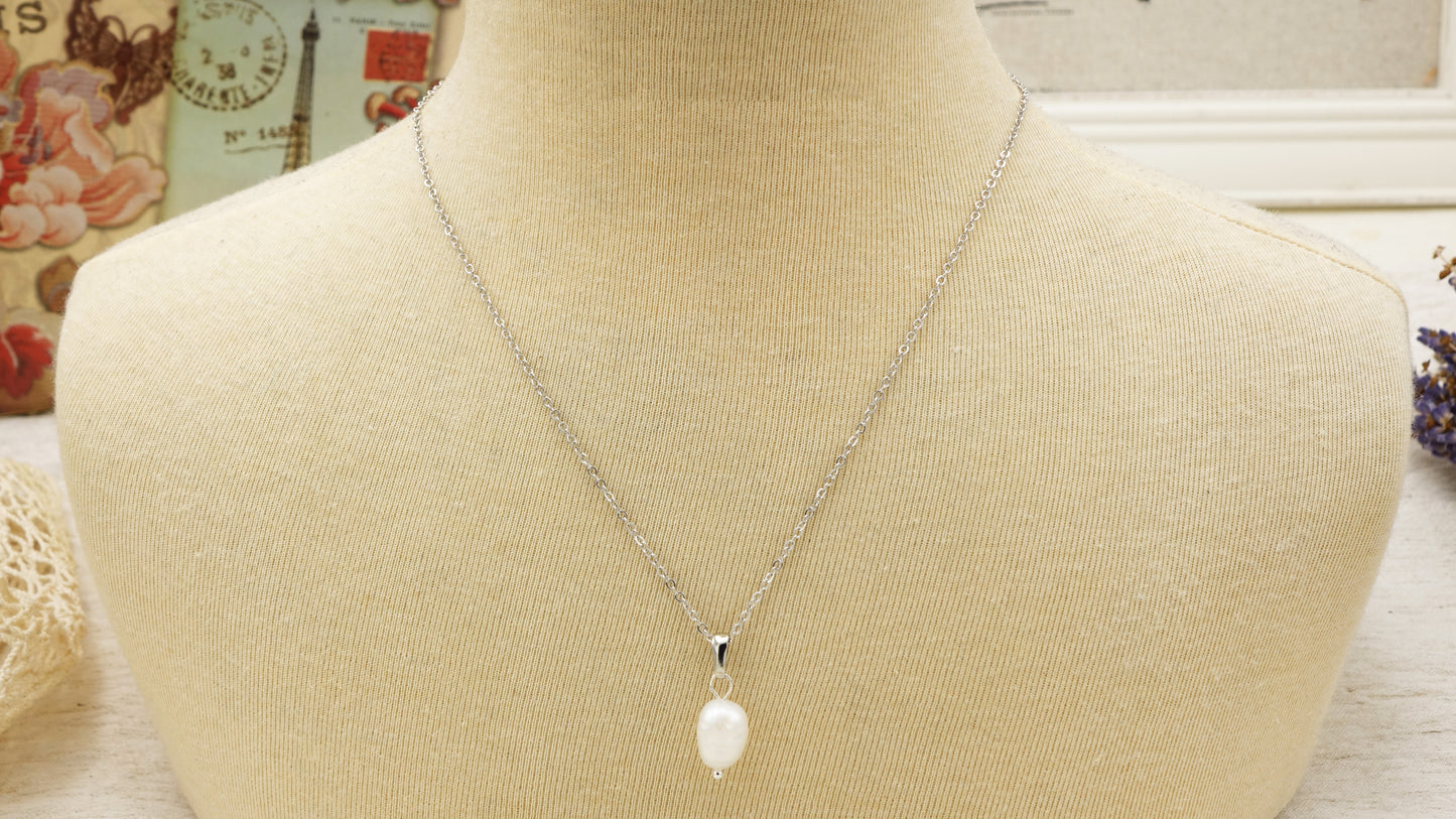 Fresh Water Baroque Pearl Necklace - Verna Artisan Works