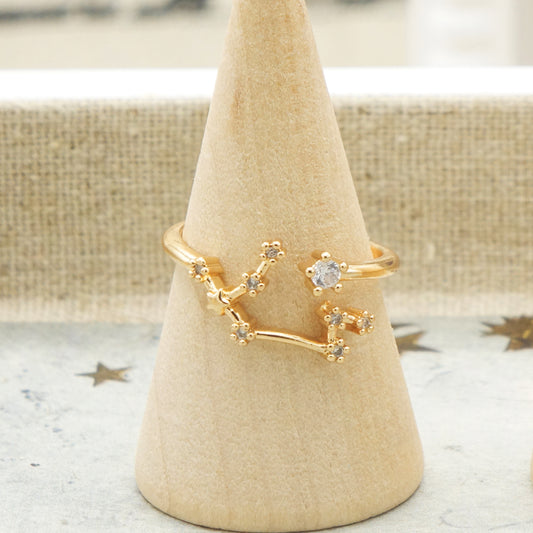 Cubic Zirconia Zodiac Rings - Verna Artisan Works