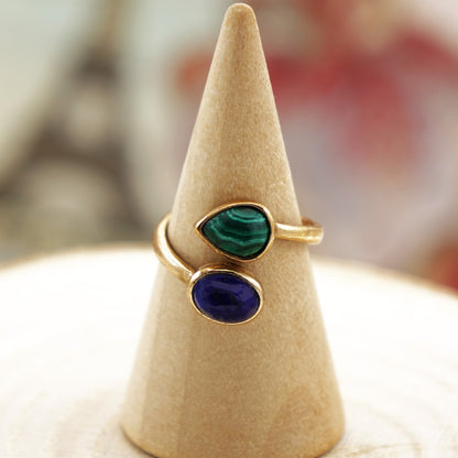 Adjustable Gemstone Rings