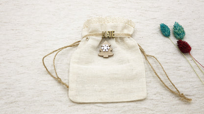 Jewellery Cotton Lace Pouch