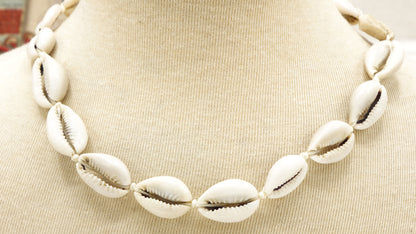 Cowrie Shell Choker Necklace
