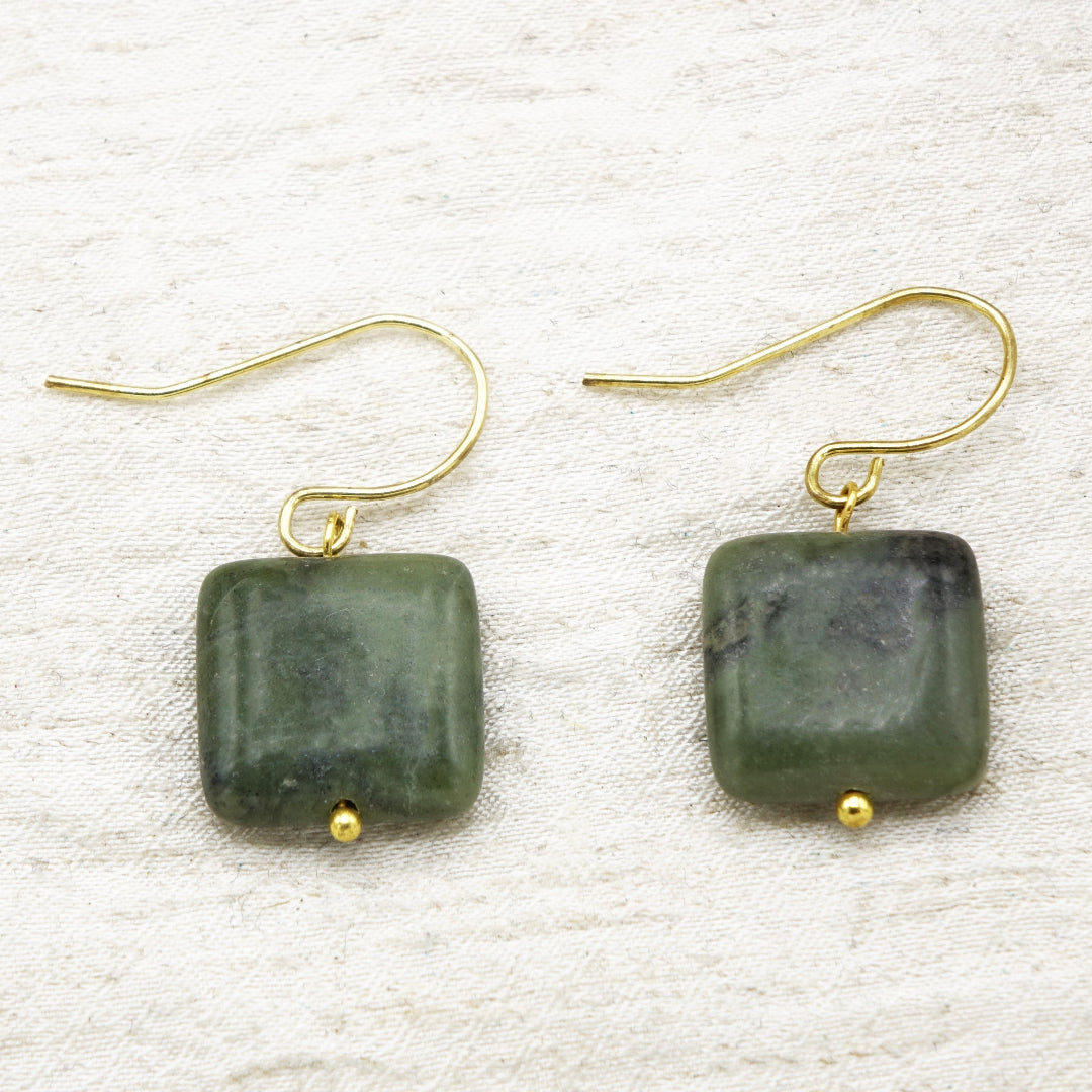 Variscite Stone Earrings